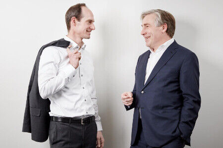 Zwei Wealth Founders Patrick Mueller and Klaus Wellershoff (Image: ZW)