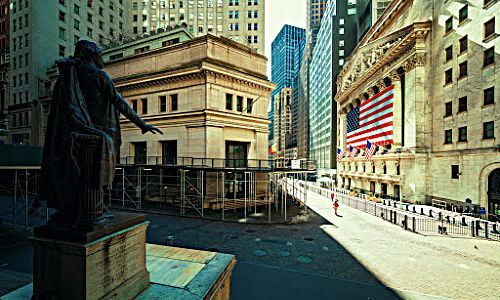 Wall Street During the Corona Pandemic (Picture: Shutterstock)