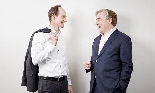 Zwei Wealth Co-founders Patrick Mueller and Klaus Wellershoff (Image: Zwei Wealth)