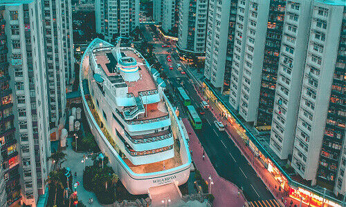 Apartment Blocks around Whampoa, Hongkong (Image: Suhja Official, Unsplash)