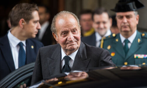 Ex-King Juan Carlos I.