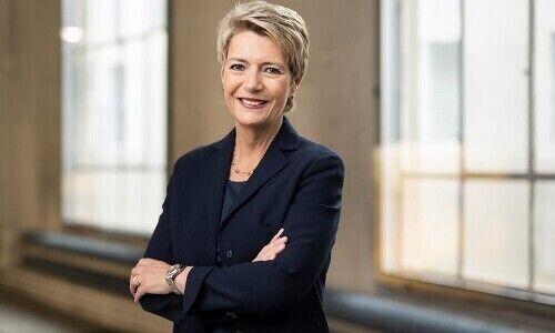Incoming Swiss Finance Minister Karin Keller-Sutter (Image: EJPD, Keystone)