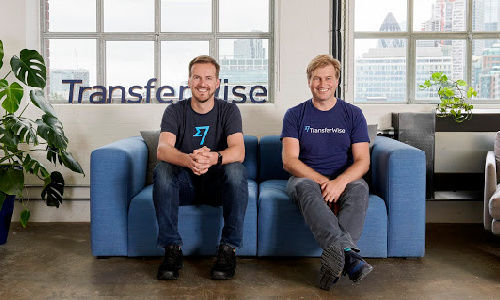 Transferwise Founders Taavet Hinrikus and Kristo Kaeaermann
